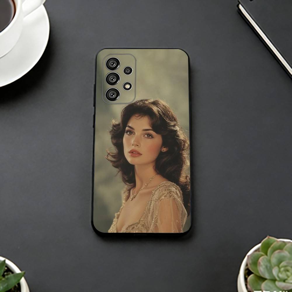 Sienna Spiro S-Singer Phone Case For Samsung S25,S24,S21,S22,S23,S30,Ultra,S20,Plus,Fe,Soft Silicone Black Cover