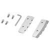 2 Pcs Ice Auger Blade Suitable for Eskimo 6 Inch Augers Hard Alloy Steel Ice Drill Blade Replacement with Screws and