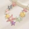European and American Star Shell Long Necklace Women's Versatile High-end Pearl Dripping Oil Collarbone Chain Necklace