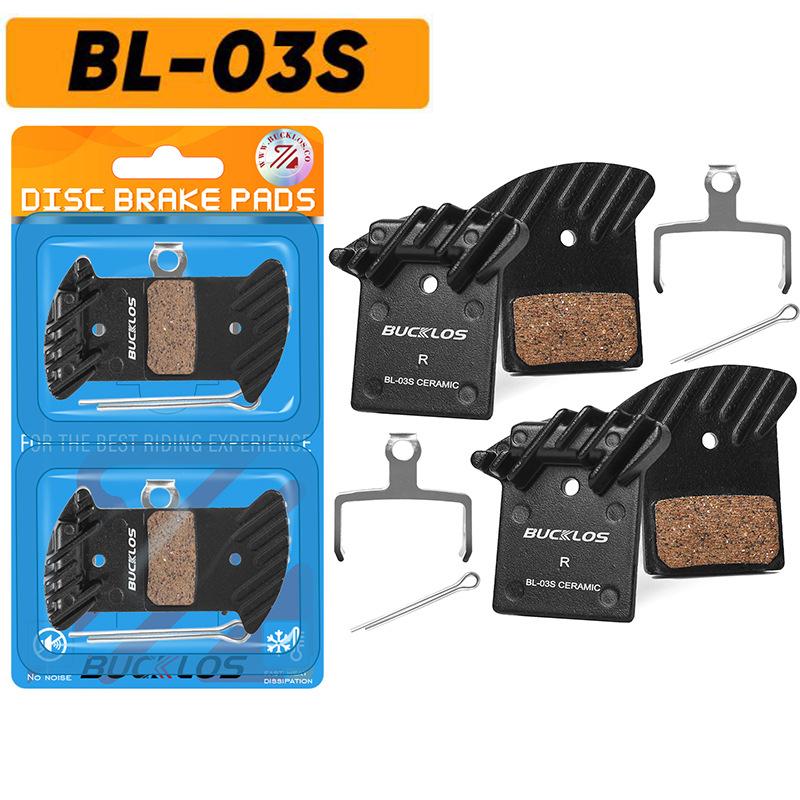 2 Çift Seramik Hidrolik Fren Balataları Isı Dağıtıcı Bisiklet Disk Fren Balatası Yol Dağ Bisikleti Fren Balataları SHIMANO J05A L05A için