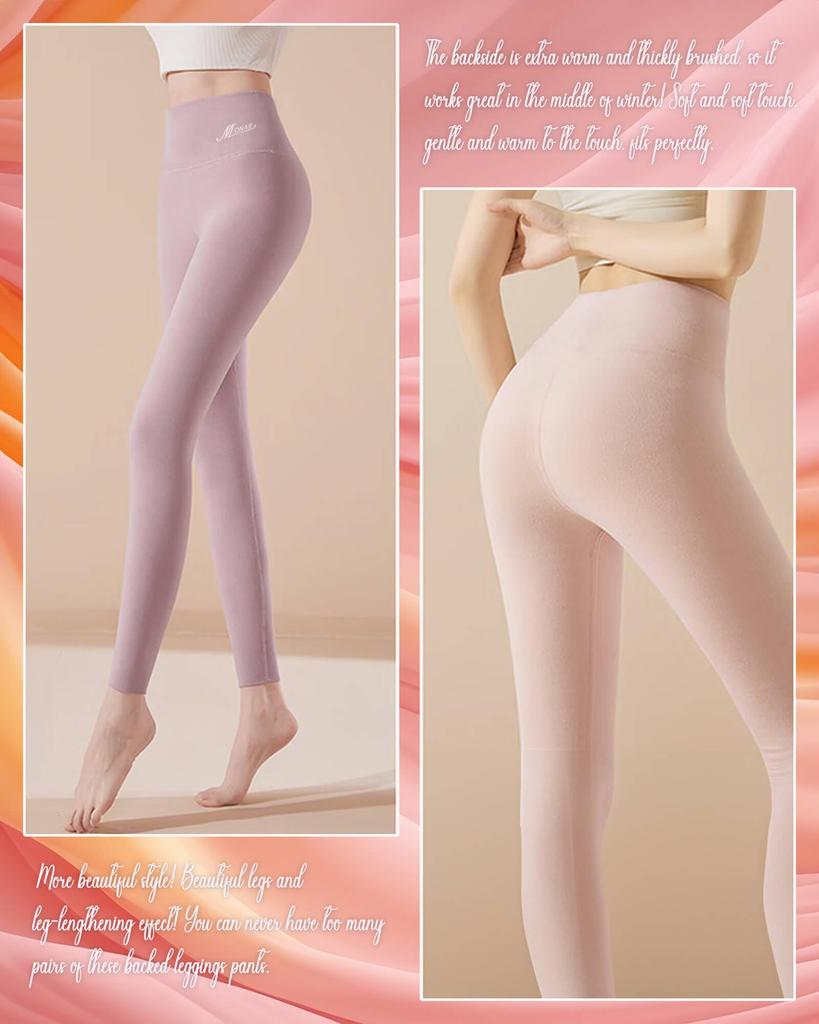 Warm Extra Thermal Underwear for Long and Cold Weather Extra Warm for Beautiful Stretch Bottoms for Winter and Autumn Extra [fourfivesix Haru] Women's