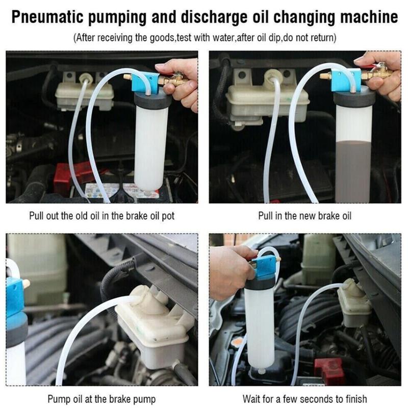 Nástroj pro výměnu oleje s tekutinou Odvzdušňovač oleje Prázdná výměna Vypouštěcí sada Nástroj pro vypouštění tekutiny Sada vybavení pro auto motocykl