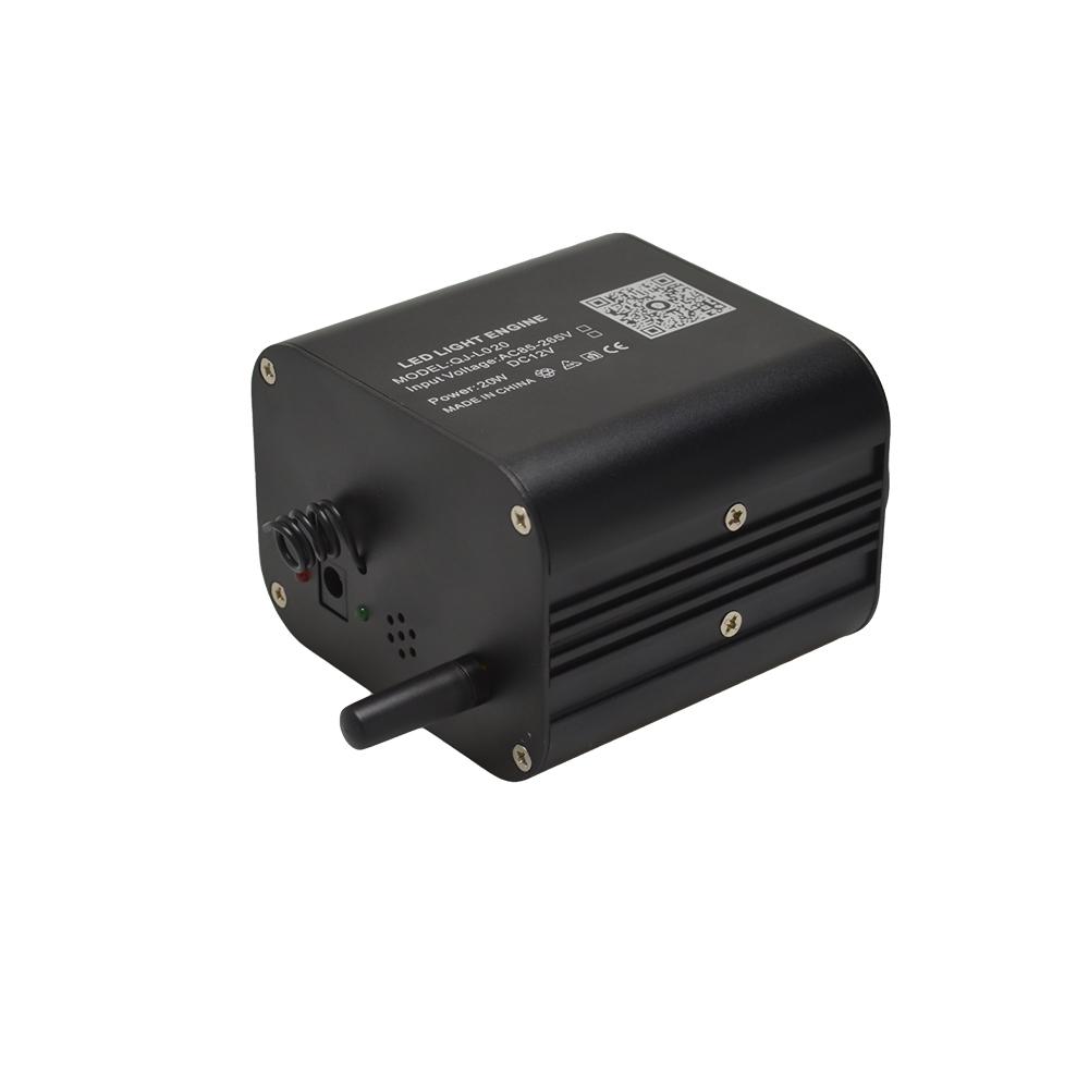 20W RGBW Twinkle Car Roof Stars Starry Ceiling LED Light Kit 400 szt. włókien optycznych