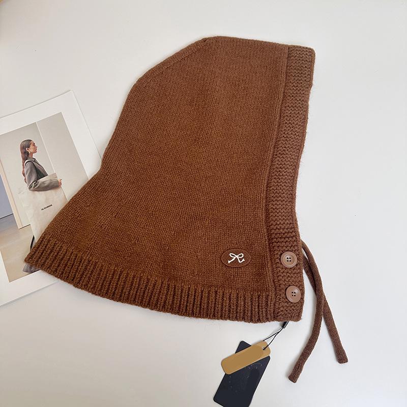 

Женская зимняя шапка для рыбалки с шарфом - Ветрозащитная вязаная шапка, регулируемый ремешок, теплоизоляция для холодной погоды, для рыбалки, охоты, активного отдыха one size