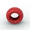 Non-Toxic Moc 1Pcs 45892 Tire 81.6X38 Balloon Building Blocks Kit High-Tech Wheel Bricks Particle Diy Toys Children Birthday Kid Gifts