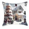 New Winter Christmas Series Home Fashion Pillow Sofa Bedroom Study Pillow Comfortable Soft Pillow
