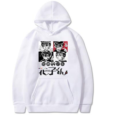 Toilet Bound Hanako Kun Jesienna Męska Bluza z Kapturem Vintage Unisex Męska Bluza z Kapturem z Graficznym Nadrukiem Vintage Oversize Odzież Streetwear