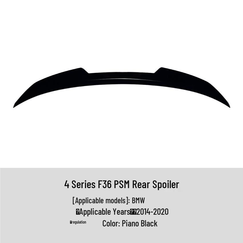 

BMW 4 Series F36 PSM-Style Rear Spoiler Wing 2014-2020