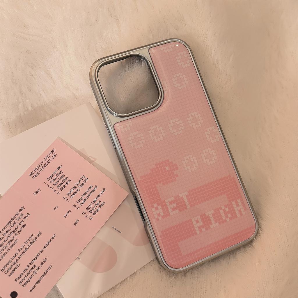 Pink Snake eating Suitable for 16 Apple 15 Promax Mobile Phone Case Iphone 14 Electroplated Dripping Glue 13 National Style Huawei