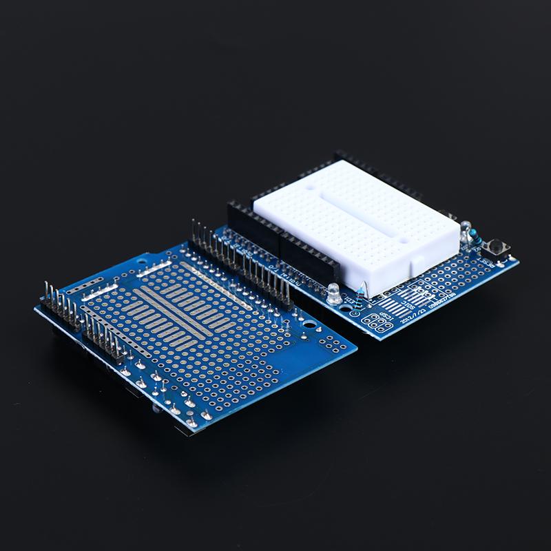 For Uno Proto Shield Prototype Expansion Board With Syb-170 Mini Breadboard Based For Arduino