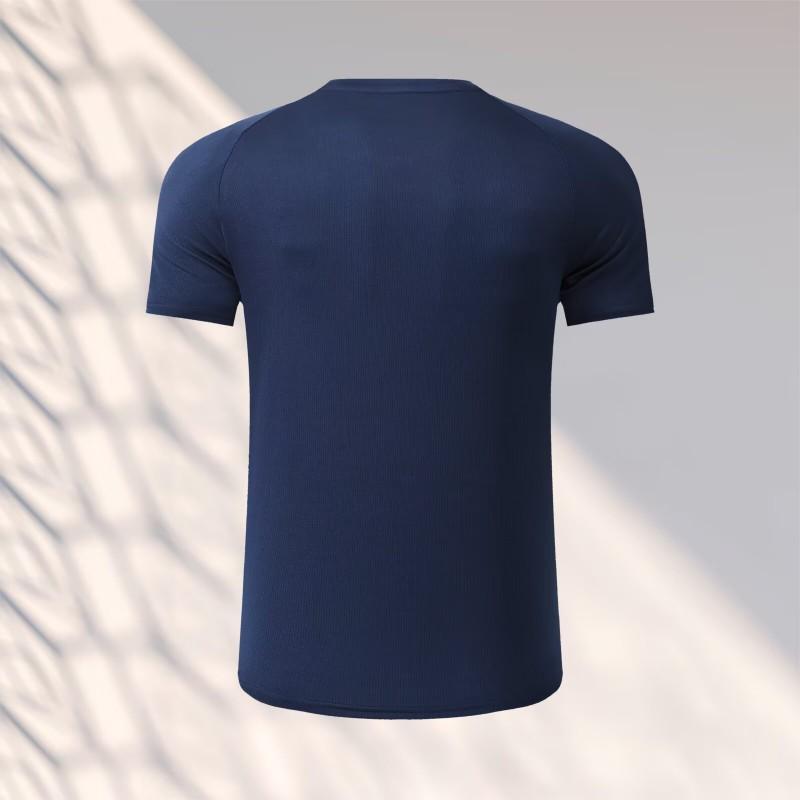 Quick-Dry Badminton Shirt Unisex Short Sleeve Sport Tee Breathable Competition Top Training