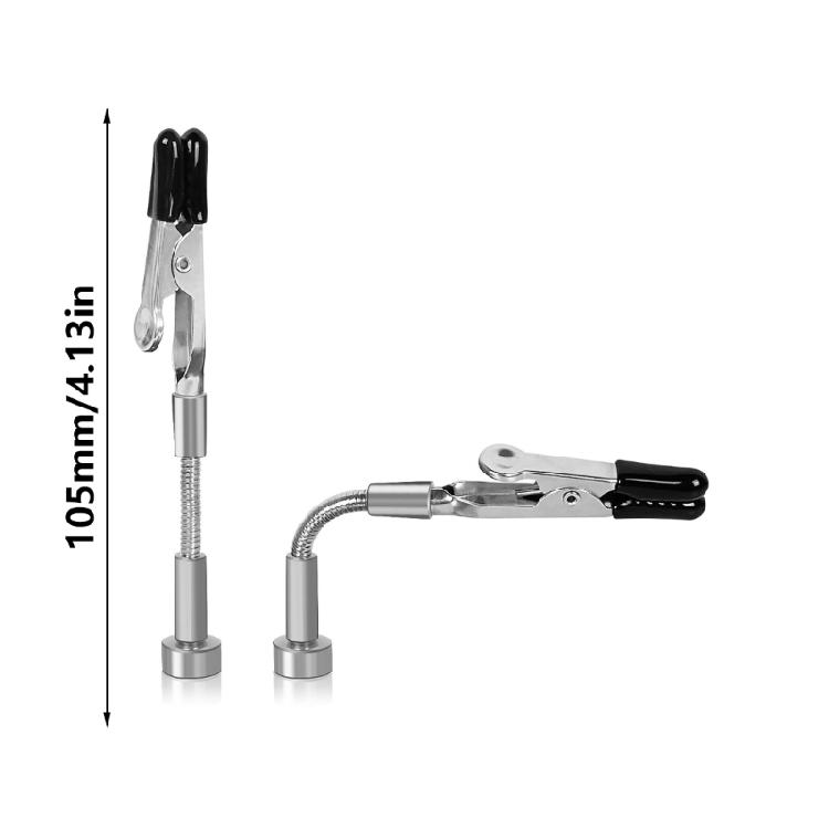 2/4Pcs Magnetic Helping Hands Soldering Aid with Flexible Gooseneck Metal Arms Third Hand for Automobile Electronics