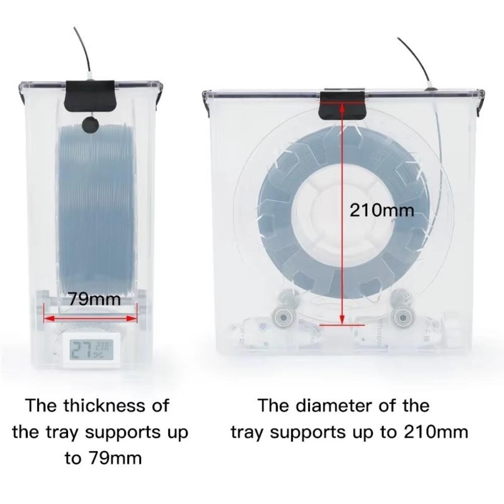 Moisture-Proof Filament Drying Box 3D Printer Material Box Holder New Storage Box  For All FDM