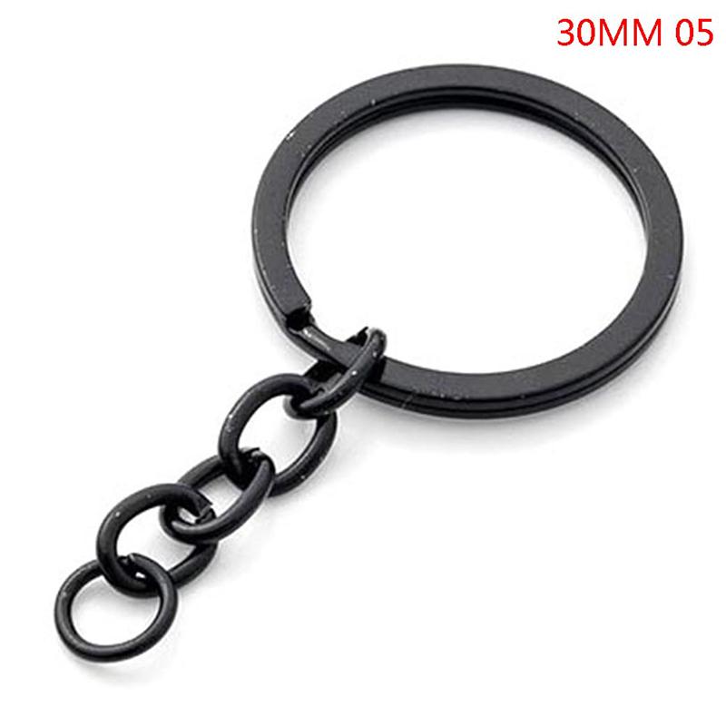 10Pcs Black 25Mm 30Mm Lobster Chain Key Chain Bag Diy Jewelry Making Accessories