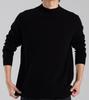 Beoteunseoul Wool Blend Mock Neck Knit (Black)