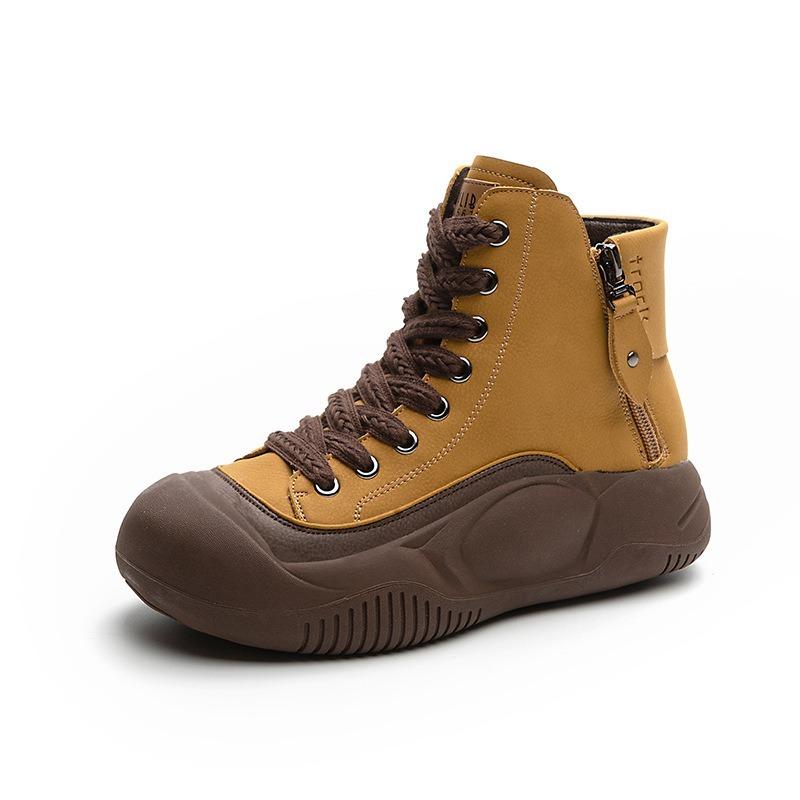 Daddy Shoes Retro Thick Bottom Casual Fashion Women's Shoes