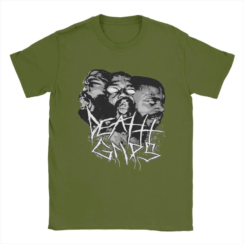 Death Grips T-Shirt for Men Novelty Pure Cotton Tees Crewneck Short Sleeve T Shirt Plus Size Clothes
