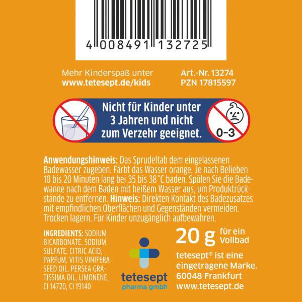 Tetecept Kinder Bath Salt Chameleon 20g