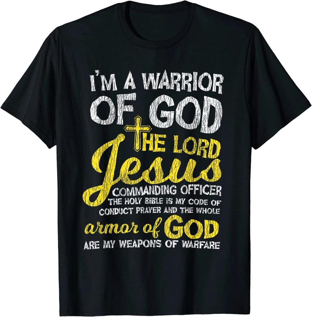 Christian Bible Gift The Lord Jesus Armor Of God Cross Faith T-Shirt