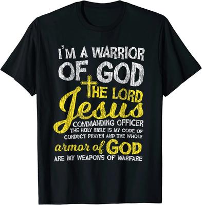 Christian Bible Gift The Lord Jesus Armor Of God Cross Faith T-Shirt