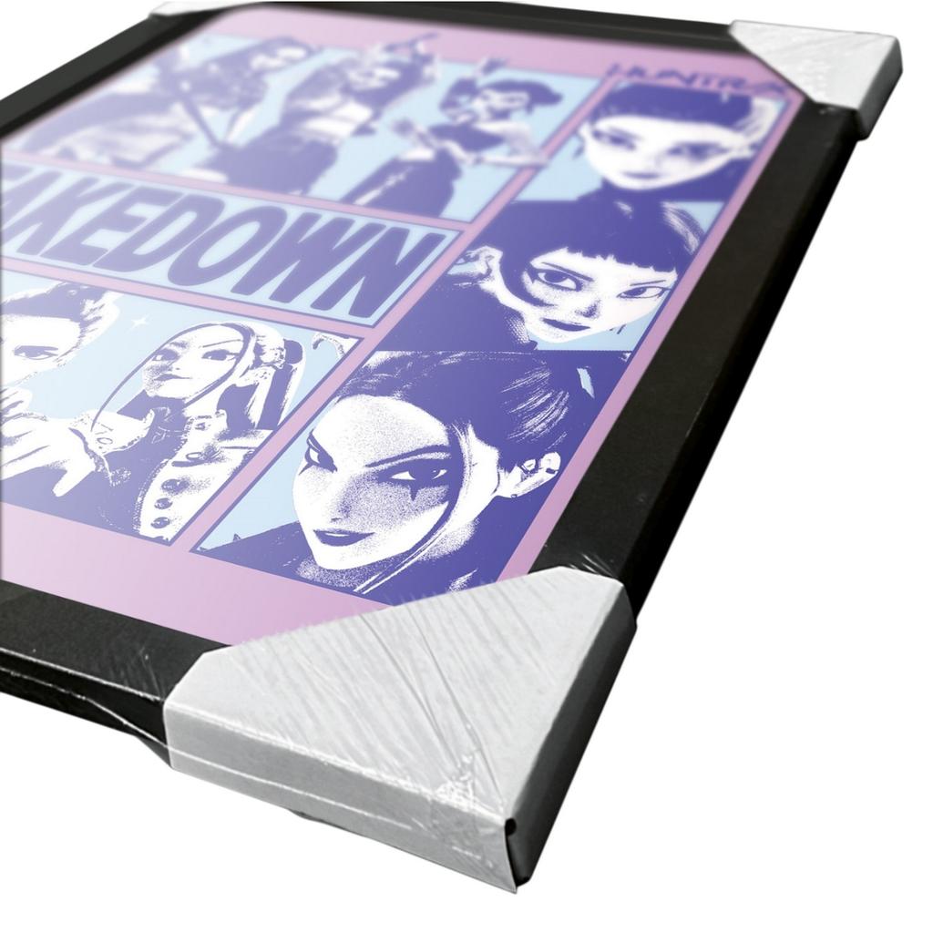 K-Pop Demon Hunters Takedown Framed Poster