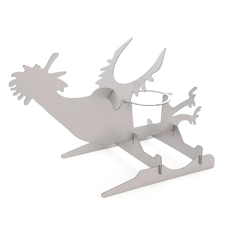 Funny Motorcycle Model Barbecue Chicken Stand Portable Home Oven BBQ Grill Rack Beer Can Chicken Roast Holder Kitchen Tools