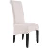 Stretch Velvet Dining Chair Cover XL Size Slipcover for Restaurant Hotel Party Large Chairs Banquet Dining Room