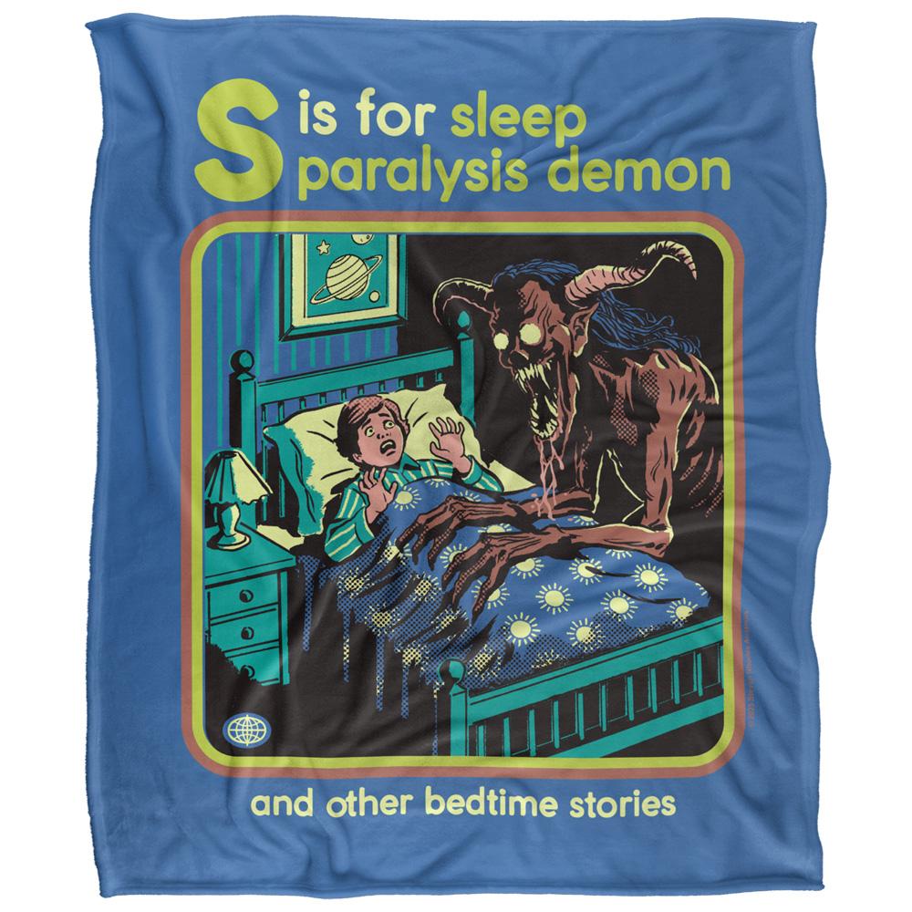 Steven Rhodes Sleep Paralysis Demon Silky Soft Touch Blanket