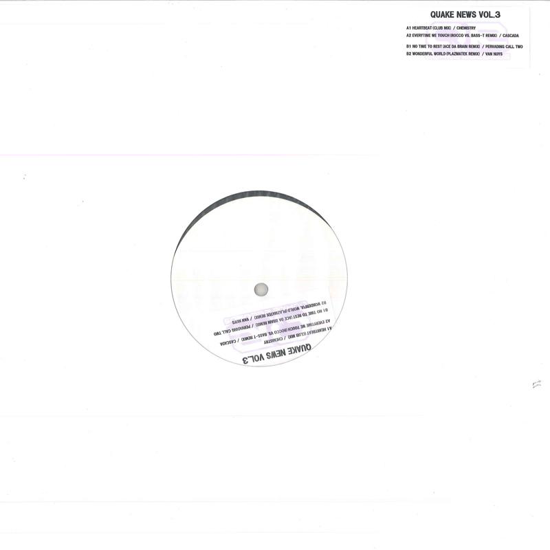 

12inch Record VARIOUS - Quake News Vol. 3 QRNW3 QUAKE 2005 Japan Dance & Electronica Used