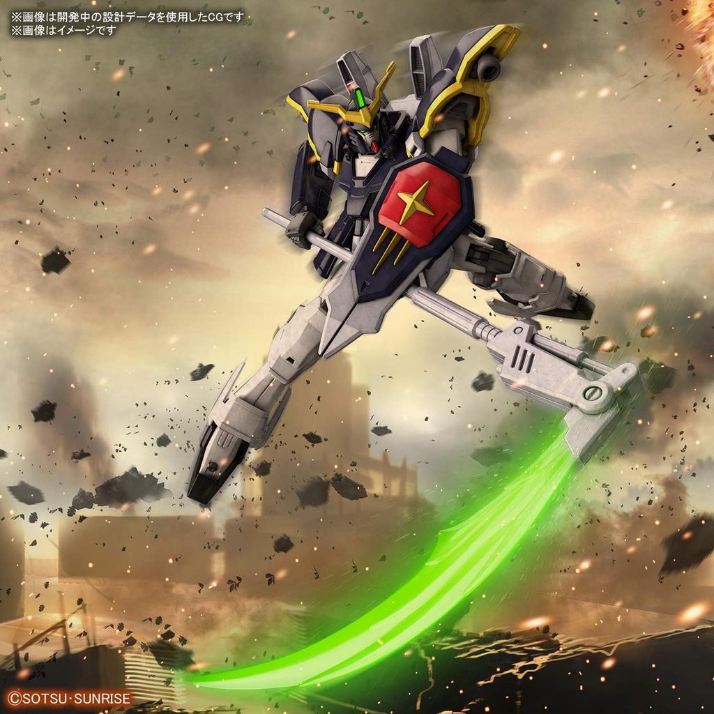 BANDAI SPIRITS HGAC New Mobile Report Gundam W Gundam Deathscythe 1/144 Scale Color-coded Plastic Model