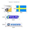 Autocollants de Carrosserie de Coffre de Voiture Badge Métallique Spécifique Autocollant Pour Volvo Rdesign Polestar AWD V50 S60 XC60 S40 XC40 XC90 V60 S80 S90 V90 V70
