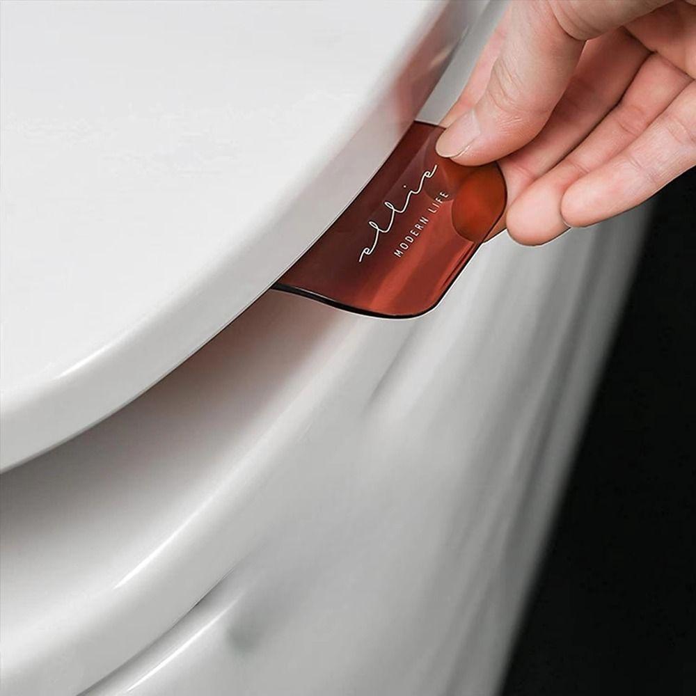 Transparent Toilet Lifting Device Seat Handle Holder Toilet Lid Lift Tool  Sanitary