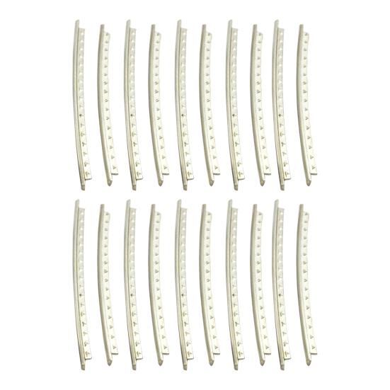 20Pcs Fret Wire Fine Workmanship Long Lifespan Universal Electric Guitar Fret Wires Musical