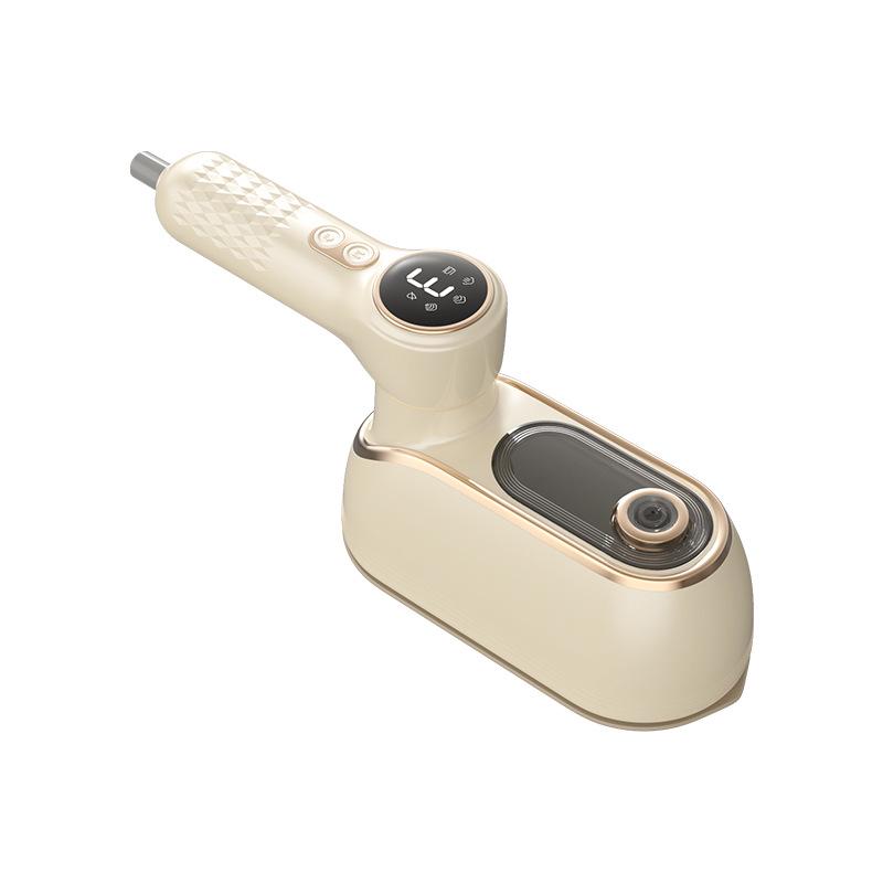 

Mini Portable Handheld Garment Steamer Iron for Home Use LCD Display + 4 Levels + Large Steam (CN Standard)