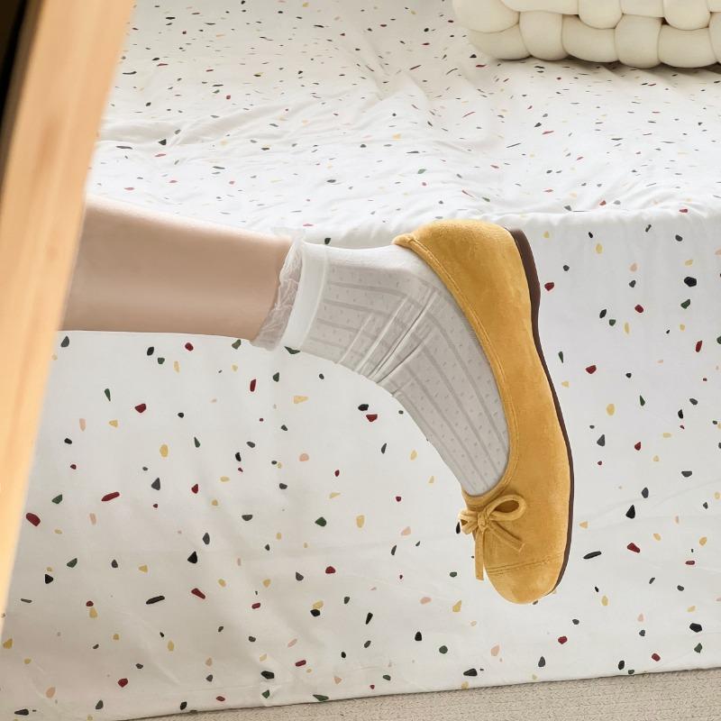 Retro Women's Shoes Square Toe Height-increasing, Shallow Toe Flat Single Shoes New Style