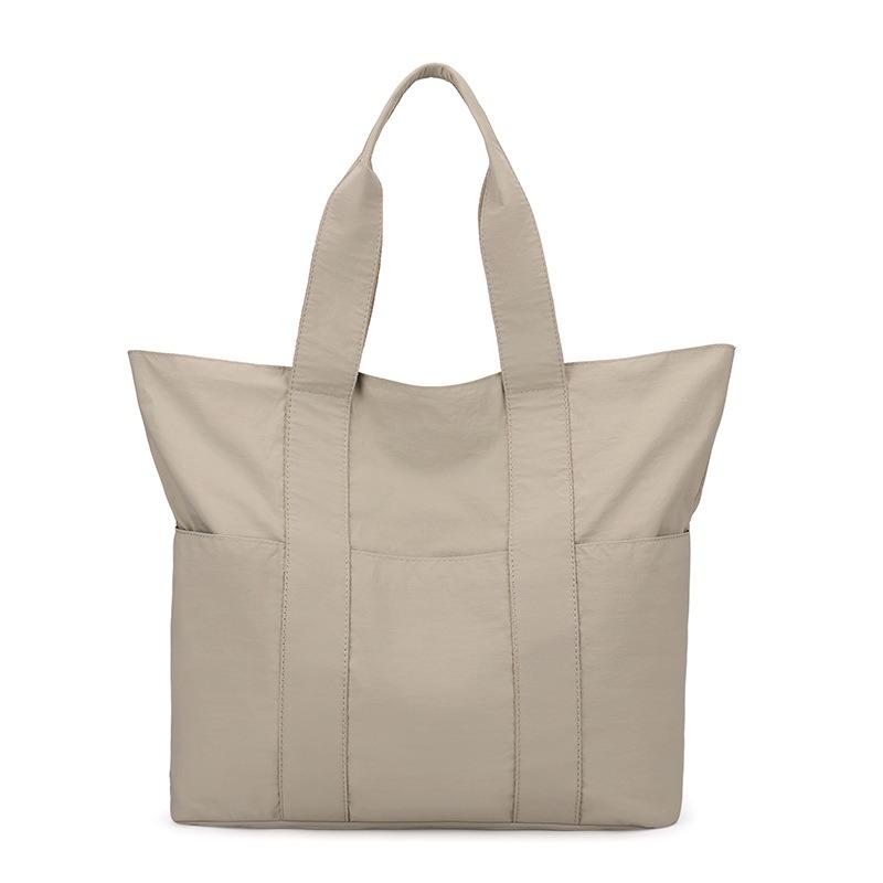 Autumn new simple casual shoulder bag retro large capacity shoulder bag to work carry commuter tote bag women