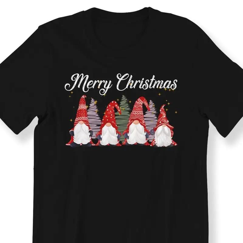 Christmas Cute Gnomes For And Kids T shirt Merry 28