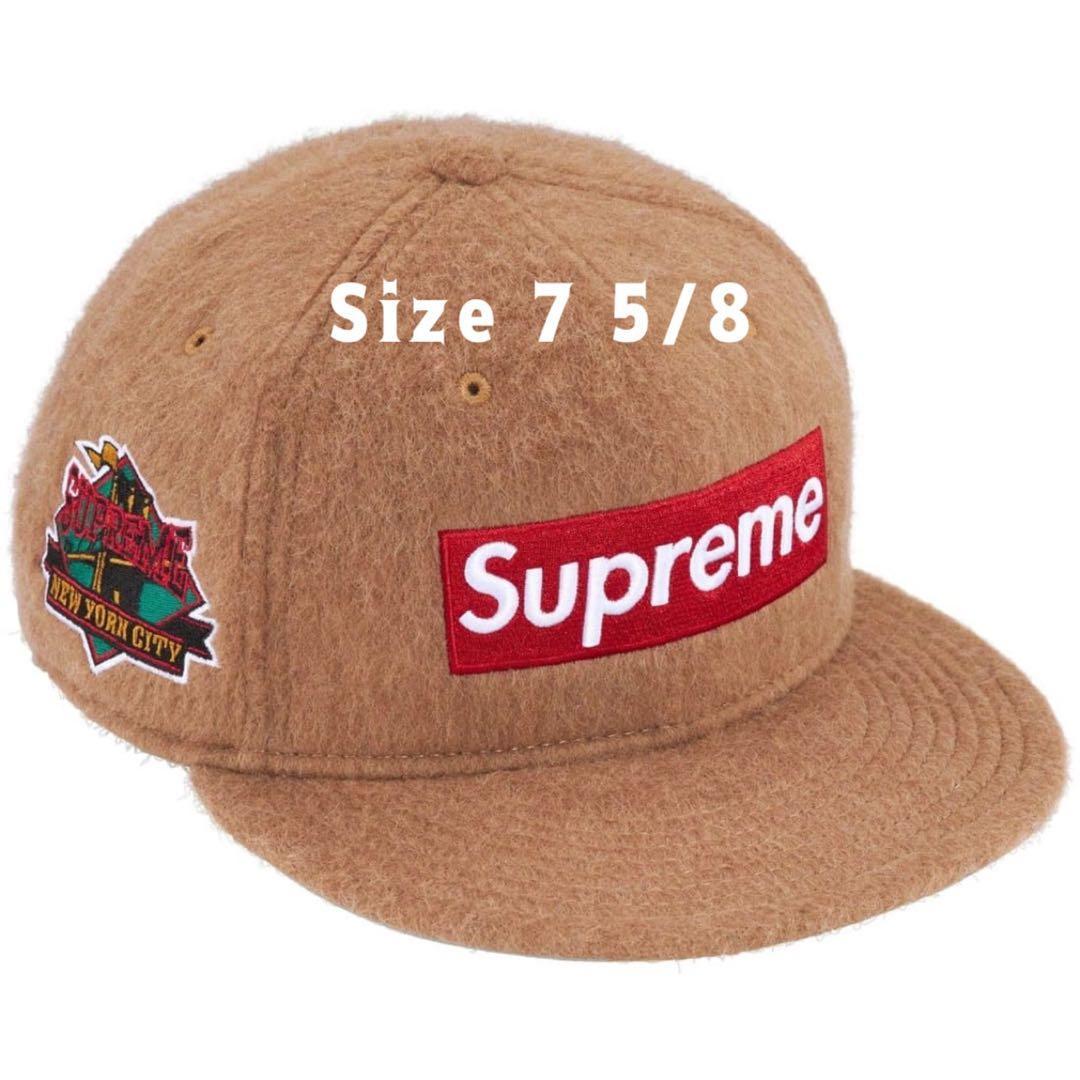 Used Supreme Brushed Wool Box Logo New Era