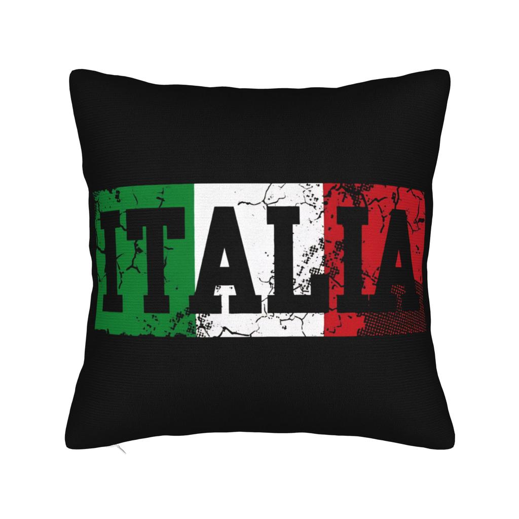 Pillow Case Flag Of Italy Comfy Pillow Cover For Sofa Home Decor Cute Funny Pillowcases