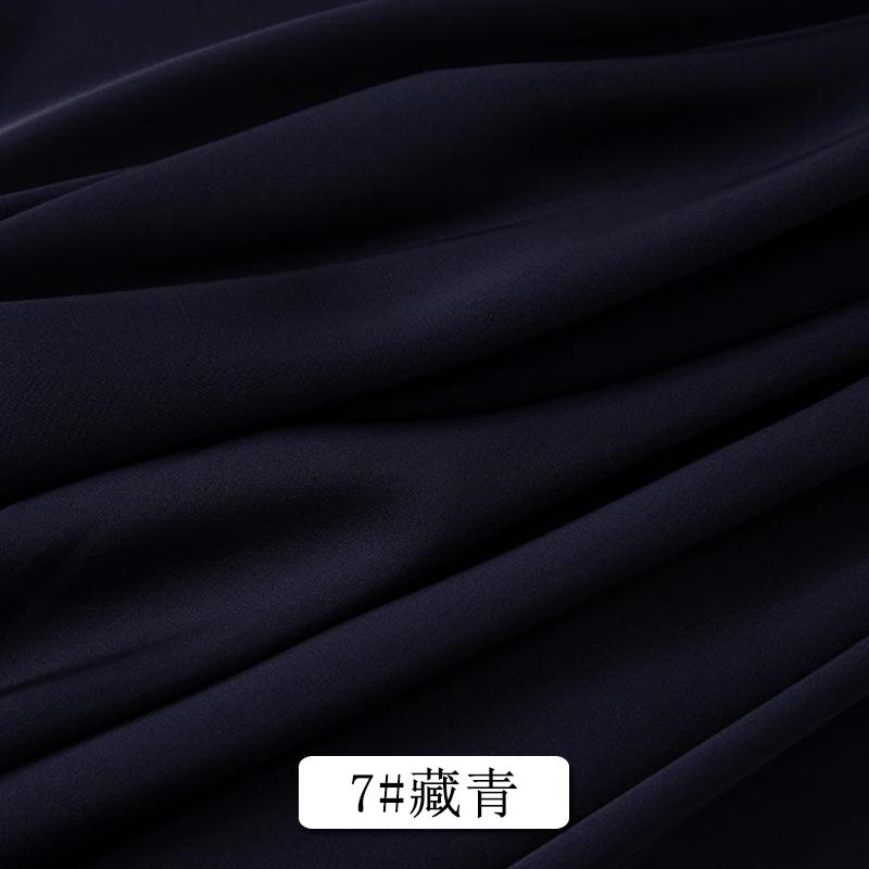 0.5m/1m/2m Soft Opaque Satin Chiffon Fabric For Home Wear, Clothing Skirts, Shirt linings,Pajamas, Handmade DIY Clothing Fabric