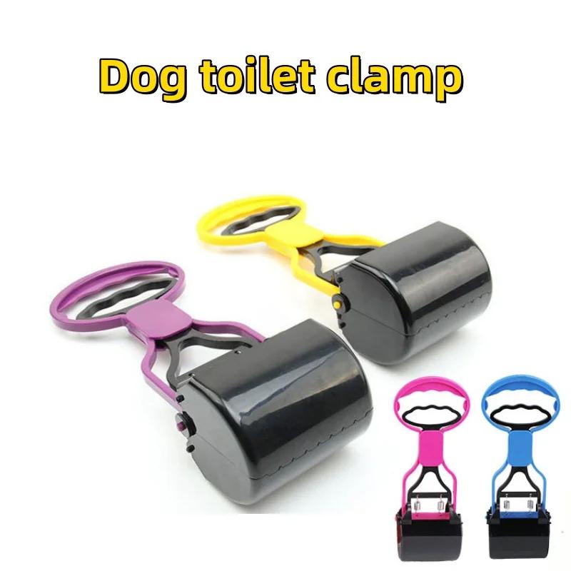 Hot Sale Portable Dog Pooper Scooper No Touch No Bend Long Handle Durable Easy Clean Pet Waste Picker for Outdoor Walking Yard