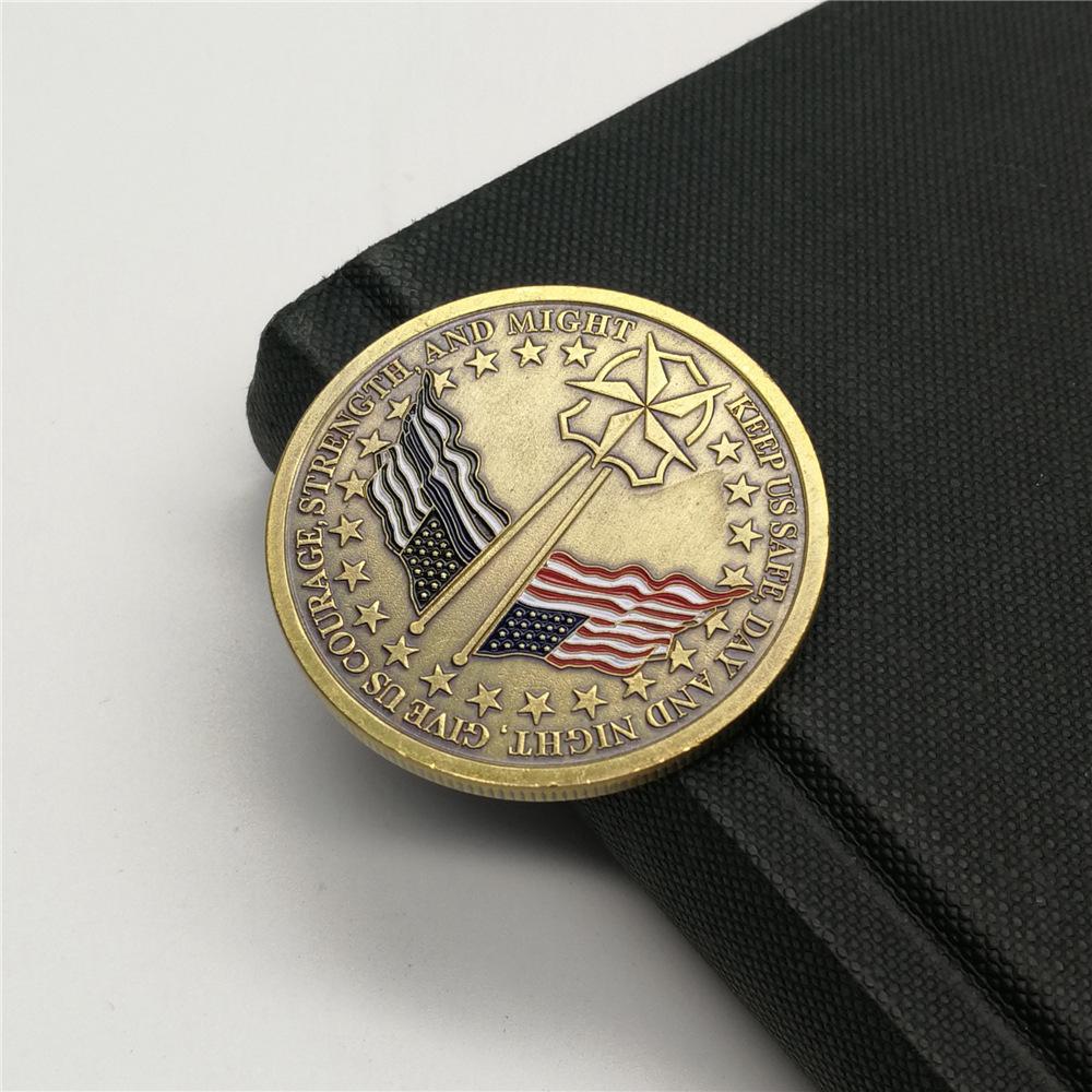 American challenge coins, badges, commemorative medals, collectibles, ornaments, creativity, holiday gifts, coins, Christmas gift, Stocking stuffers
