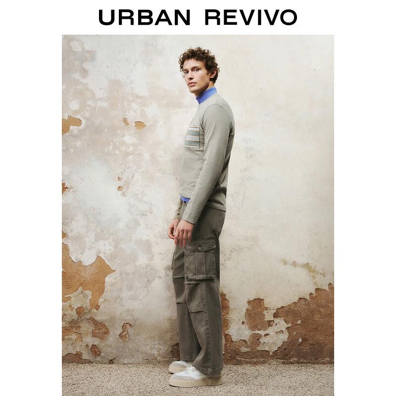 

UR Men s Retro Pocket Long-Sleeve T-Shirt XS