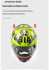Bluetooth Smart Taillight Flip-Up Motorcycle Helmet for Men & Women - All-Season, Electric Vehicle, Off-Road
