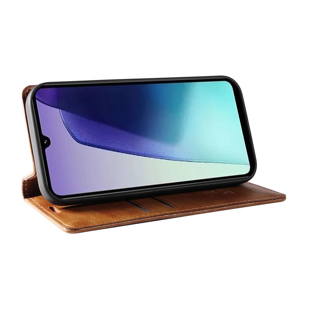 YIKATU YK-006 For Xiaomi Poco C75 4G/Redmi 14R 5G/14C 4G Case Wallet Litchi Grain Leather Phone Cover Magnetic Auto-Absorbed