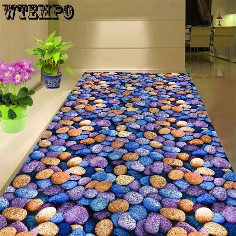 3D Carpet Living Room Bedroom Kitchen Corridor Carpet Bathroom Toilet Door Mat