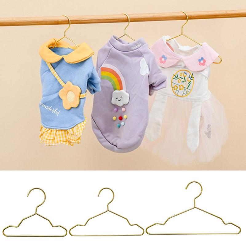 10 Pieces Pet Dog Puppy for Cat Clothes Clothing Rack Hanger Dog Product Accessories Perfect Gifts for Your Loved Pets