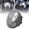 5.75in 75W LED Headlight 6500K High Birhgtness Motorcycle Headlamp Fit for Jeep Wrangler