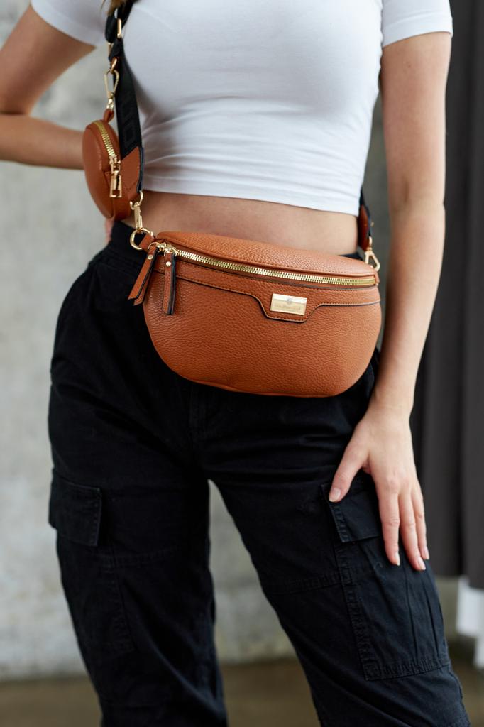 Peterson PTN NER-ALE-7-6367 CAMEL waist bag
