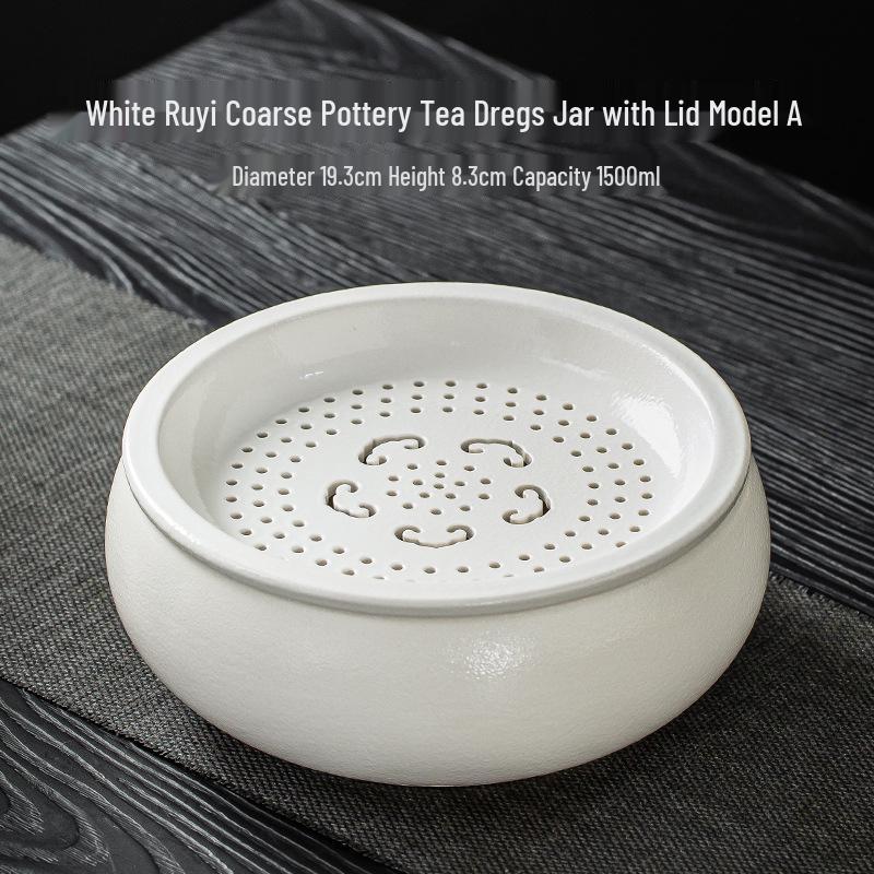 Jianshui Tea Pot with Filter: Desktop Dry-Wet Separation Lid